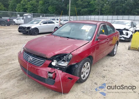 2007 Kia Optima Lx z USA, uszkodzony, nr VIN KNAGE123675140853